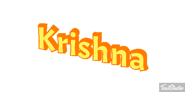 Krishna Texteffekt