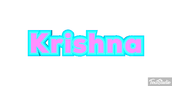 Krishna Texteffekt