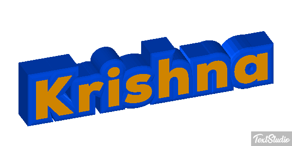 Krishna Texteffekt