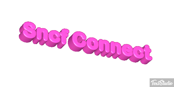 Sncf Connect Efekt tekstowy