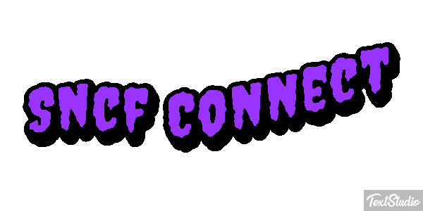 Sncf Connect Efekt tekstowy