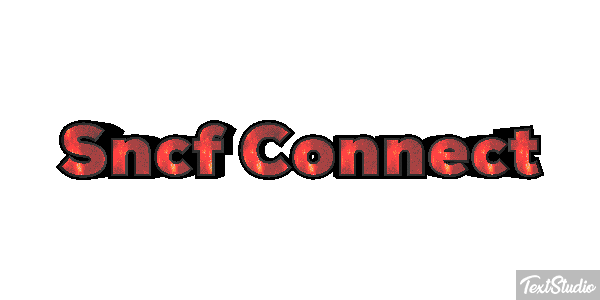 Sncf Connect Efekt tekstowy