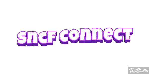 Sncf Connect Efekt tekstowy