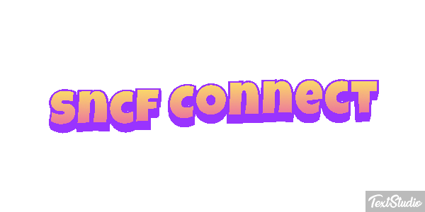 Sncf Connect Efekt tekstowy