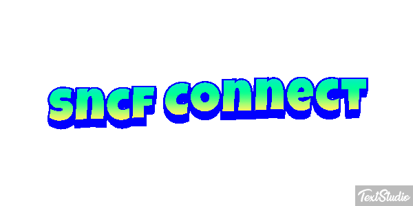 Sncf Connect Efekt tekstowy