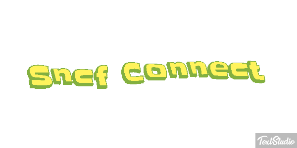 Sncf Connect Efekt tekstowy