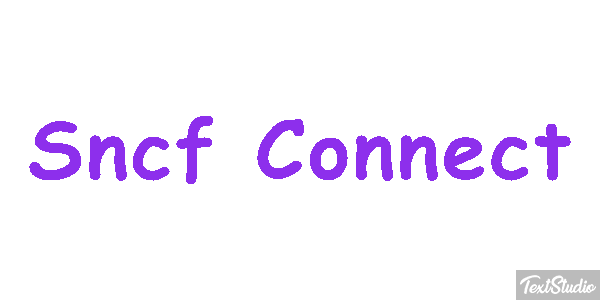 Sncf Connect Efekt tekstowy