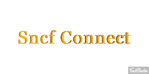Sncf Connect Efekt tekstowy