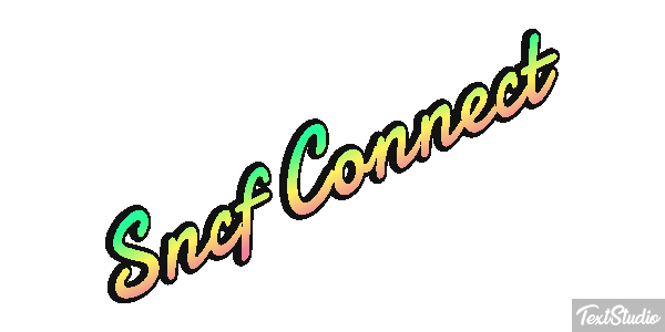Sncf Connect Efekt tekstowy
