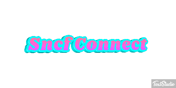 Sncf Connect Efekt tekstowy