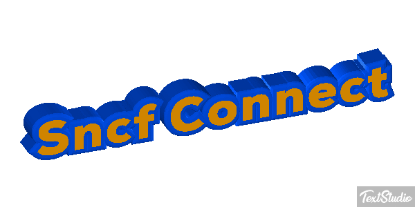 Sncf Connect Efekt tekstowy