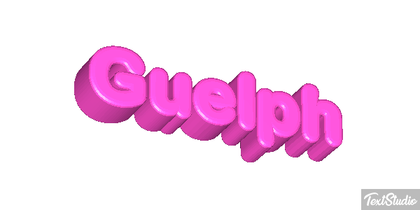 Guelph Текстовый эффект