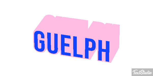Guelph Текстовый эффект