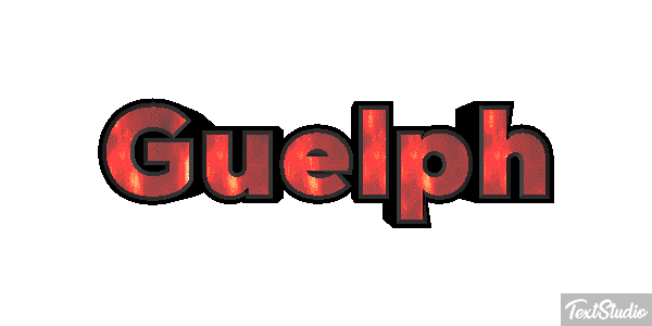 Guelph Текстовый эффект