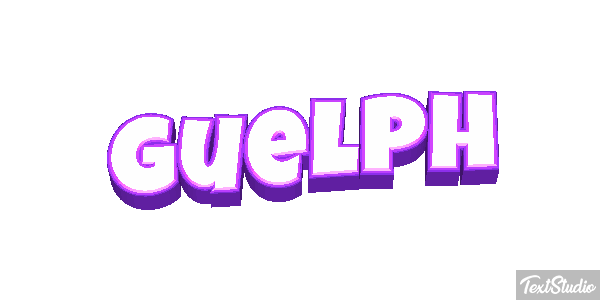 Guelph Текстовый эффект