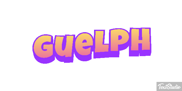 Guelph Текстовый эффект