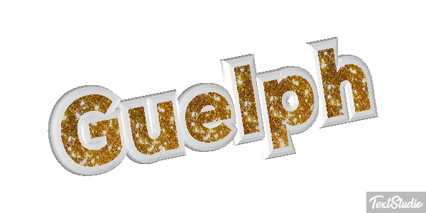 Guelph Текстовый эффект