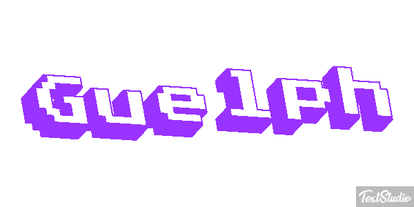 Guelph Текстовый эффект