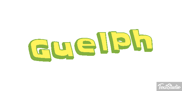 Guelph Текстовый эффект