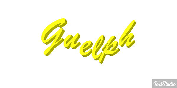Guelph Текстовый эффект