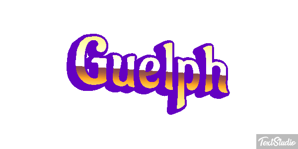 Guelph Текстовый эффект