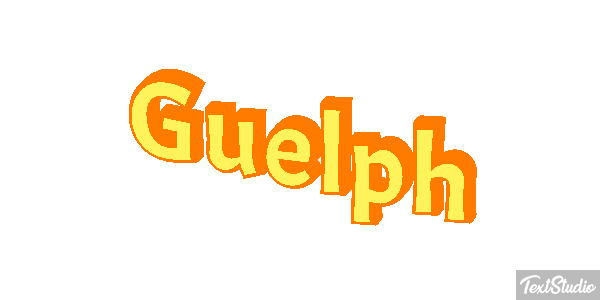 Guelph Текстовый эффект