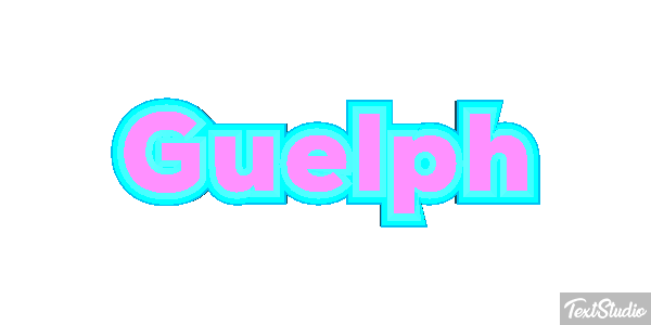 Guelph Текстовый эффект