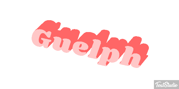 Guelph Текстовый эффект