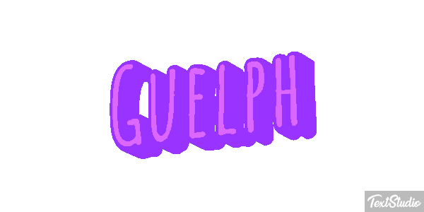 Guelph Текстовый эффект