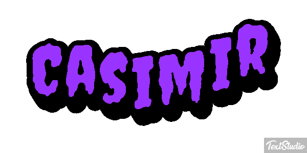 Casimir テキスト効果