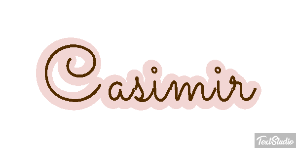 Casimir テキスト効果