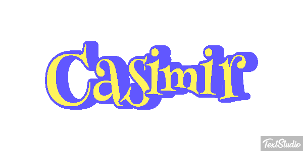 Casimir テキスト効果