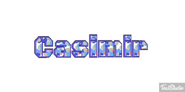 Casimir テキスト効果