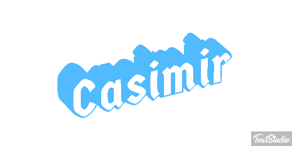 Casimir テキスト効果