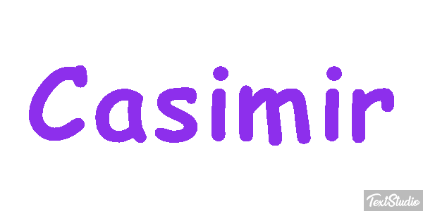Casimir テキスト効果