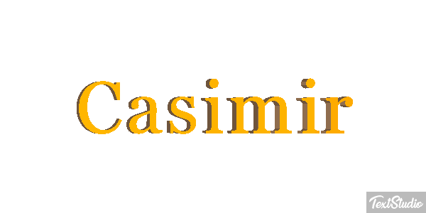 Casimir テキスト効果