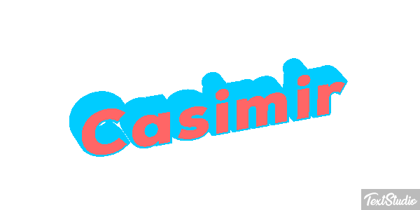Casimir テキスト効果