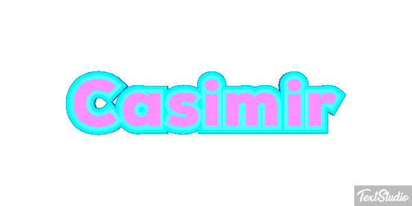 Casimir テキスト効果
