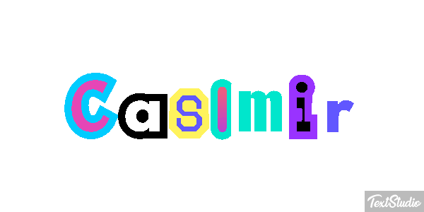 Casimir テキスト効果