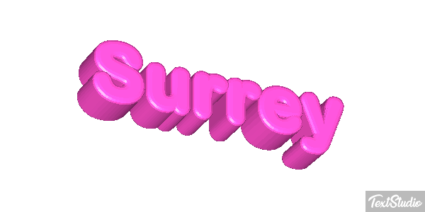 Surrey Текстовый эффект