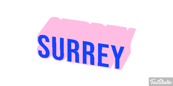 Surrey Текстовый эффект