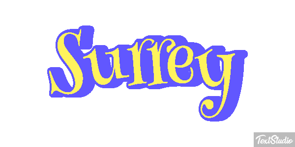 Surrey Текстовый эффект