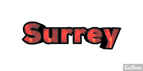Surrey Текстовый эффект
