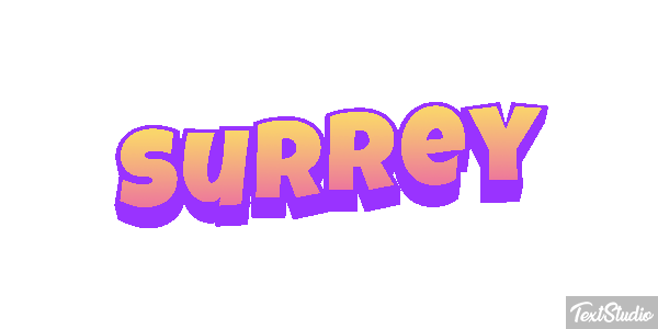 Surrey Текстовый эффект