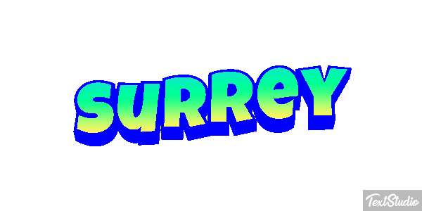 Surrey Текстовый эффект
