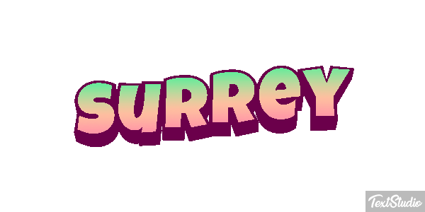 Surrey Текстовый эффект