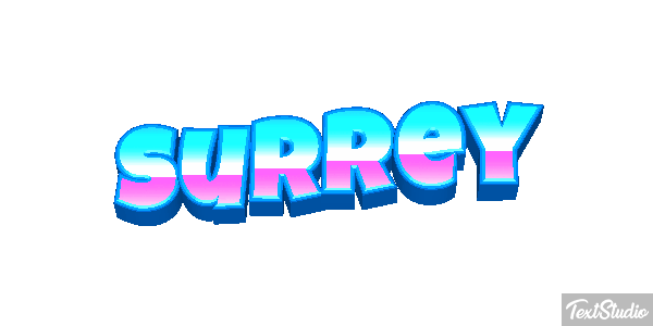 Surrey Текстовый эффект