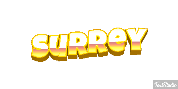 Surrey Текстовый эффект