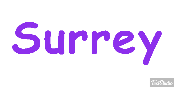 Surrey Текстовый эффект