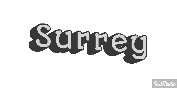 Surrey Текстовый эффект